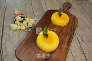 香橙淋面小蛋糕的做法步骤：15