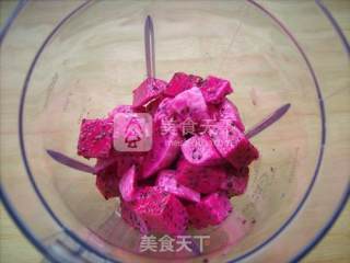 火龙果酸奶棒冰的做法步骤：3