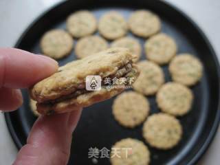 全麦麻酱夹心苏打饼干的做法步骤：11