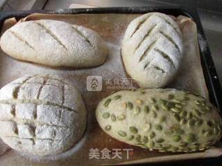 南瓜子面包的做法步骤：10