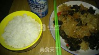 爆炒木耳银耳的做法步骤：9