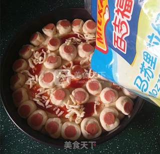 花边披萨的做法步骤：14