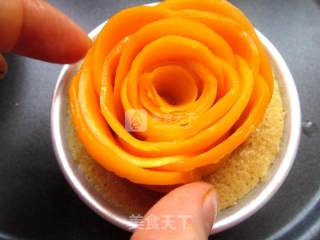 高粱芒果蛋糕的做法步骤：12