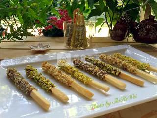 低脂坚果巧克力棒的做法步骤：21