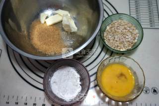 燕麦酥脆饼的做法步骤：1