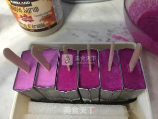 火龙果酸奶雪糕的做法步骤：13