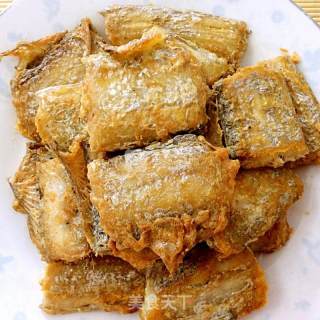 香煎刀鱼的做法步骤：7