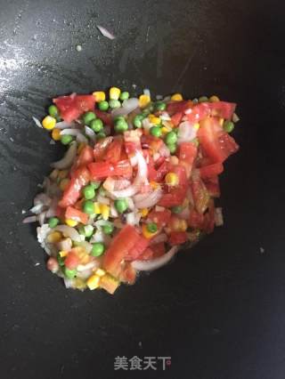 培根虾仁披萨（八寸）的做法步骤：11