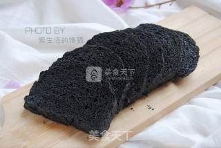 竹炭土司的做法步骤：9