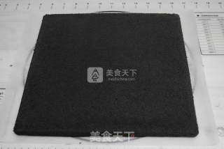 竹炭奶油蛋糕的做法步骤：11