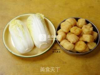 干贝鲜汤娃娃菜的做法步骤：1