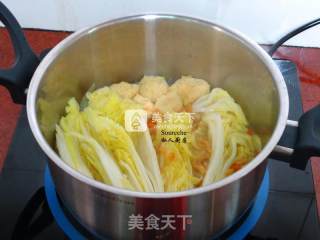 干贝鲜汤娃娃菜的做法步骤：9