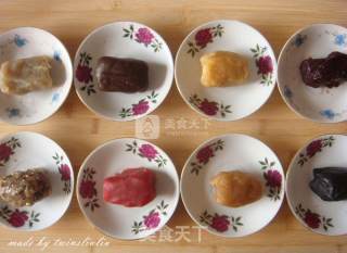 津味小八件点心之荷包酥（清真可食）的做法步骤：3