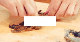毛肚面拖蟹的做法步骤：1