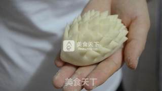 刺猬馒头的做法步骤：15