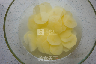 孜然烤薯片的做法步骤：3