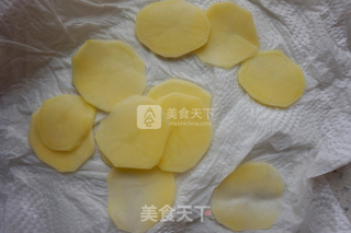 孜然烤薯片的做法步骤：4