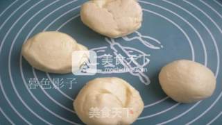 紫薯馅笑口常开面包的做法步骤：3