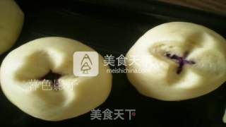 紫薯馅笑口常开面包的做法步骤：9