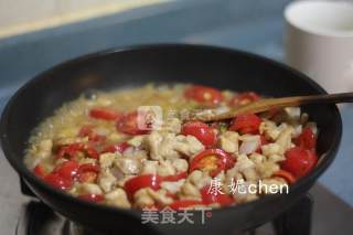 浓情鸡肉焗饭的做法步骤：7