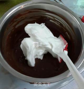 巧克力戚风蛋糕的做法步骤：6