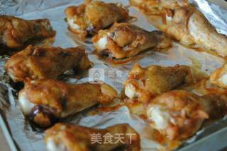 孜然奥尔良烤翅根的做法步骤：5