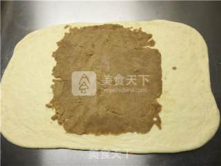 千层吐司栗蓉面包的做法步骤：9