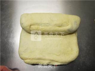 千层吐司栗蓉面包的做法步骤：15