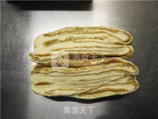 千层吐司栗蓉面包的做法步骤：18