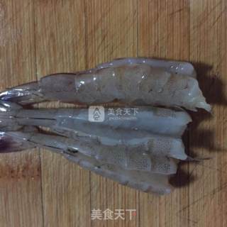 芝士烤虾的做法步骤：2