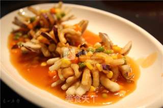 素心居静快乐美味素菜茄子素菊花鱼的做法步骤：13
