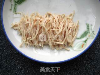 鸡丝凉面的做法步骤：2