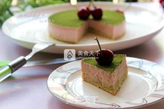 樱桃抹茶慕斯的做法步骤：21