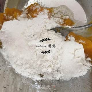 Q弹南瓜饼/南瓜糕的做法步骤：3