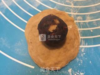 养生核桃包~给早餐加点料~的做法步骤：7