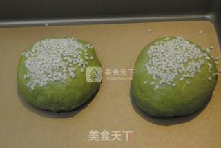 芝麻抹茶包的做法步骤：7