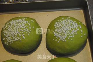 芝麻抹茶包的做法步骤：8