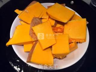 【豆沙夹心南瓜饼】的做法步骤：1