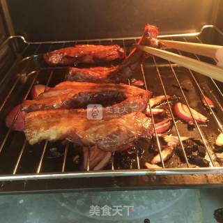 蜜汁叉烧粉丝的做法步骤：10