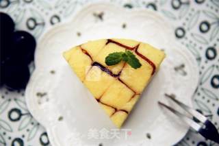 无油千叶纹芝士蛋糕的做法步骤：17