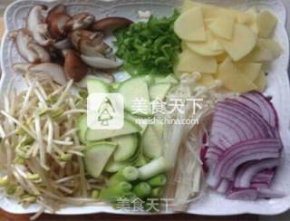 大酱汤的做法步骤：2