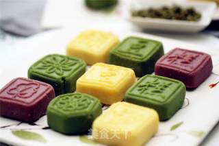 奶油绿豆糕的做法步骤：15