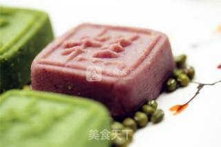 奶油绿豆糕的做法步骤：19