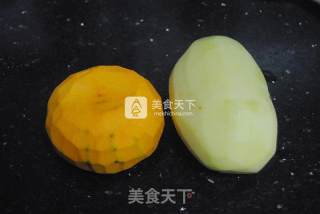 芝士南瓜土豆泥的做法步骤：2