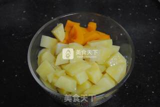 芝士南瓜土豆泥的做法步骤：4