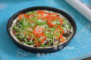 土豆牛肉披萨的做法步骤：16