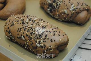 坚果可可面包的做法步骤：9