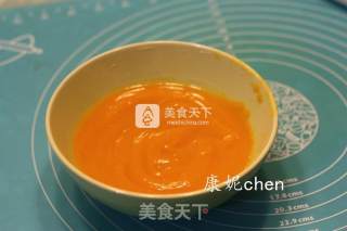 南瓜小熊土司的做法步骤：1