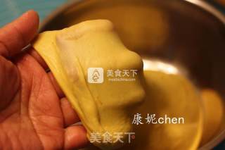 南瓜小熊土司的做法步骤：3