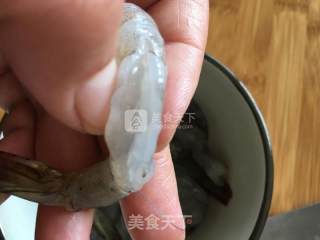 烤黄金脆皮虾的做法步骤：2
